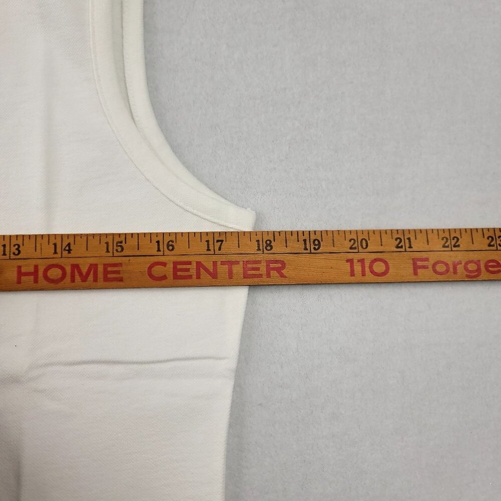 Boast Womens Medium Sleeveless Polo Shirt White Golf Tennis Pickleball Athletic - Picture 7 of 9